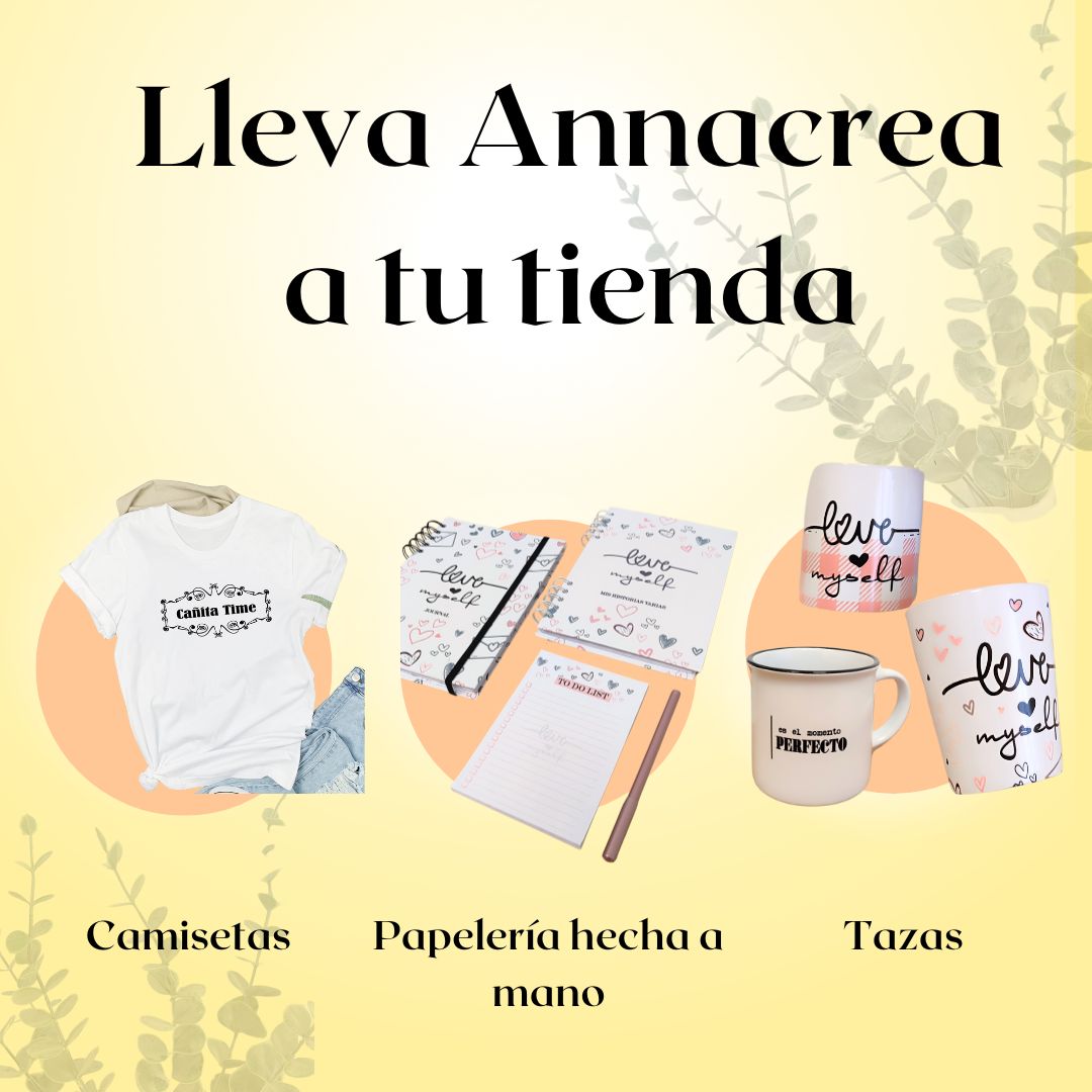 Productos Annacrea para tiendas o profesionales