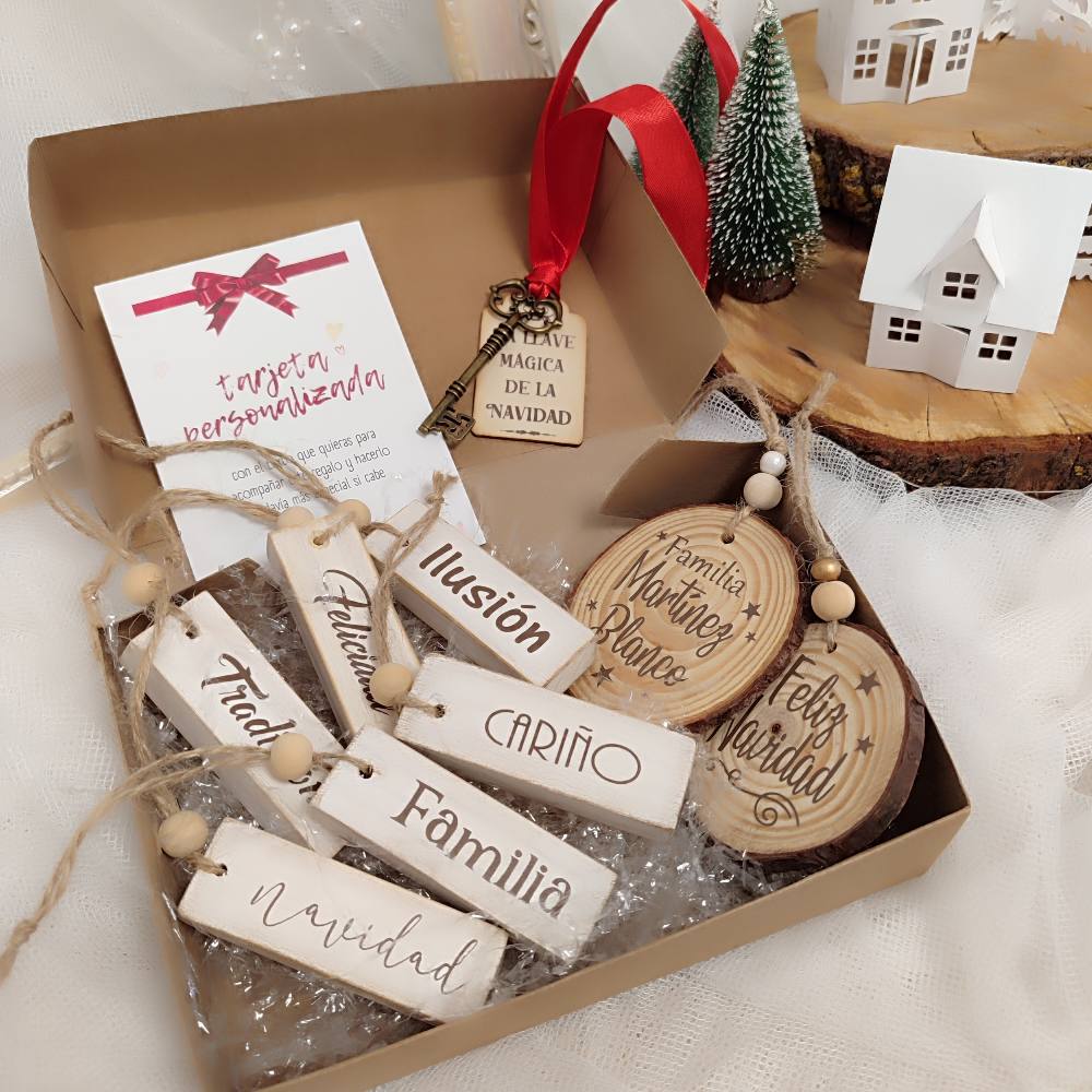 Ideas originales para navidad. Caja regalo Navidad